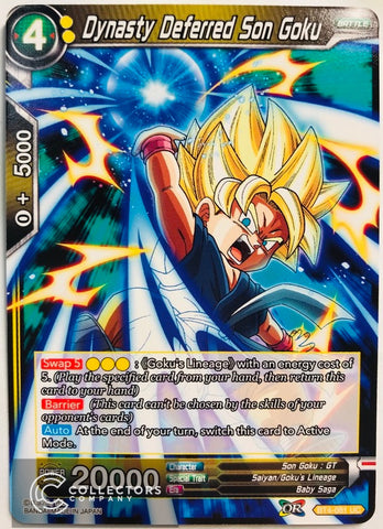 BT4-081 - Dynasty Deferred Son Goku - Uncommon