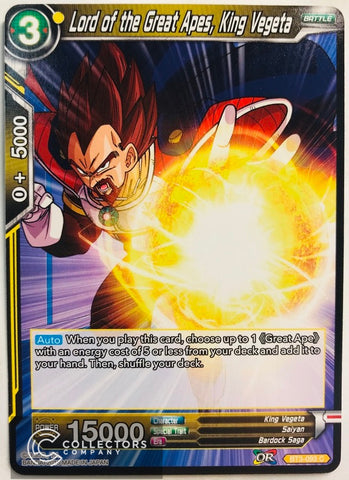 BT3-093 - Lord of the Great Apes, King Vegeta - Common