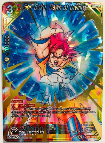 BT8-109 - Son Goku, Dawn of Divinity - Super Rare