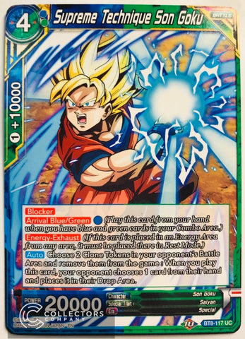 BT8-117 - Supreme Technique Son Goku - Uncommon