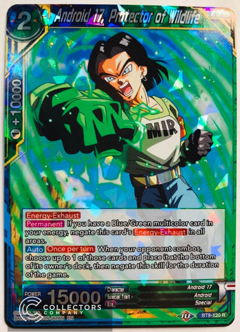 BT8-120 - Android 17, Protector of Wildlife - Rare