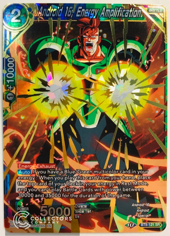 BT8-121 - Android 16, Energy Amplification - Super Rare
