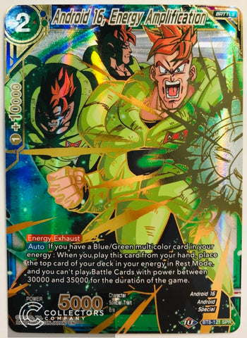BT8-121 - Android 16, Energy Amplification - Special Rare