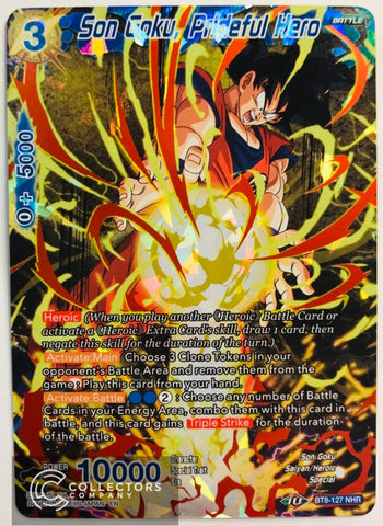 BT8-127 - Son Goku, Prideful Hero - Noble Hero Rare