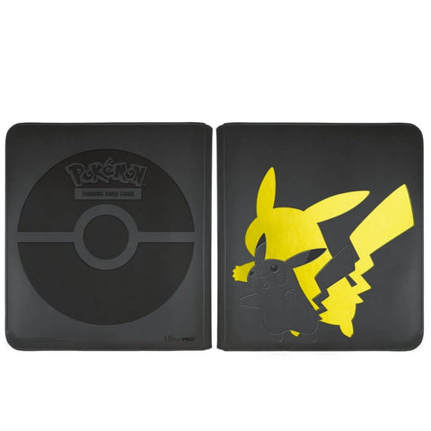 Ultra PRO - Pokemon Portfolio - 12PKT Zippered PRO Binder - Elite Series - Pikachu