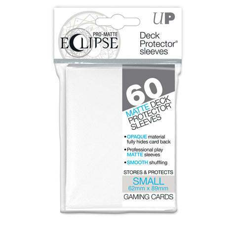 Ultra PRO - Pro-Matte ECLIPSE Small Sleeves 60ct - Arctic White