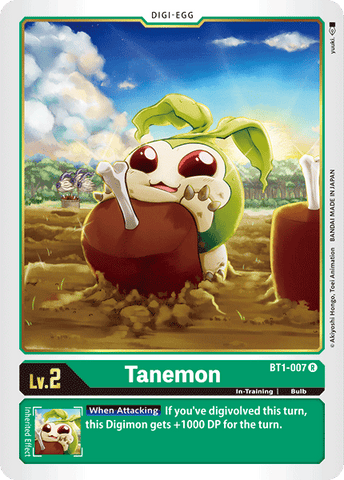 BT1-007 - Tanemon - Rare