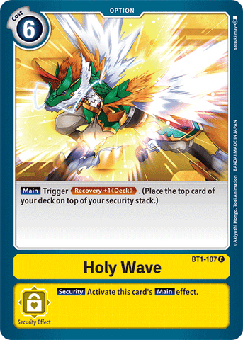 BT1-107 - Holy Wave - Common