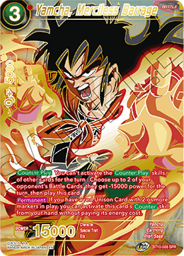 BT10-008 - Yamcha, Merciless Barrage - Special Rare - 2ND EDITION