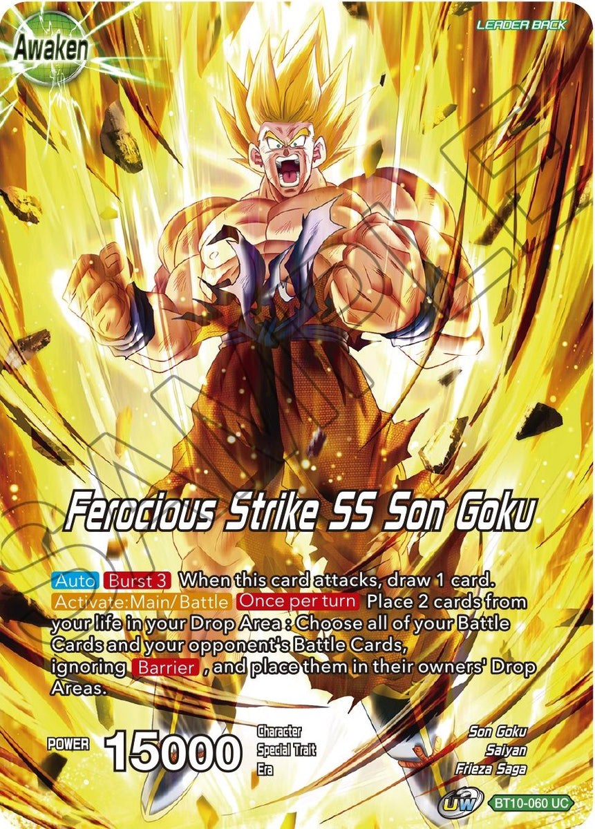 SS3 Son Goku,Wrath of the Dragon BT24SCR 【良好品 ...