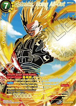 BT10-110 - Gotenks, Going All-Out - Special Rare - 2ND EDITION
