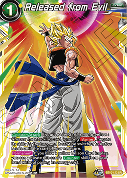 BT10-123 - Released from Evil - Super Rare - 2ND EDITION