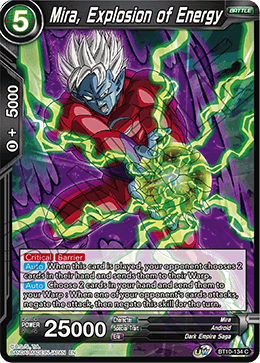BT10-134 - Mira, Explosion of Energy - Common FOIL - 2ND EDITION