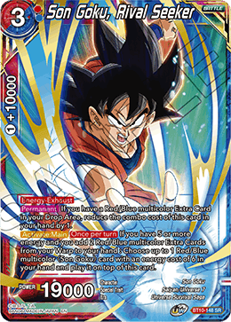BT10-148 - Son Goku, Rival Seeker - Super Rare - 2ND EDITION