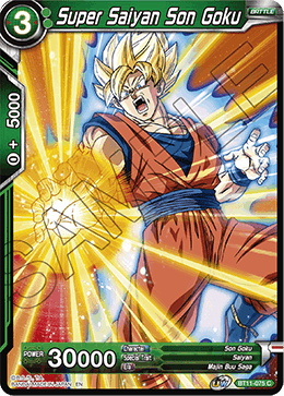 BT11-075 - Super Saiyan Son Goku - Common FOIL