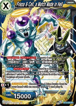 BT12-029 - Frieza & Cell, a Match Made in Hell - Super Rare