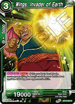 BT12-064 - Wings, Invader of Earth - Rare