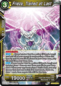 BT12-101 - Frieza, Trained at Last - Rare