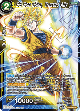 BT13-095 - SS Son Goku, Trusted Ally - Uncommon FOIL