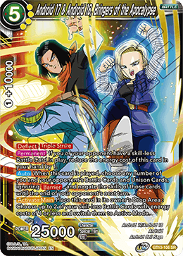 BT13-106 - Android 17 & Android 18, Bringers of the Apocalypse - Super Rare