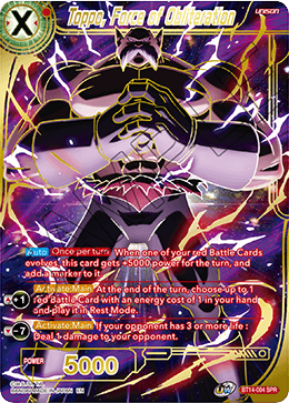 BT14-004 - Toppo, Force of Obliteration - Special Rare