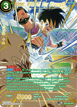 BT14-067 - Videl, With All Her Strength - Special Rare