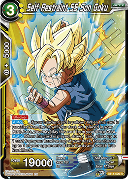 BT14-096 - Self-Restraint SS Son Goku - Rare
