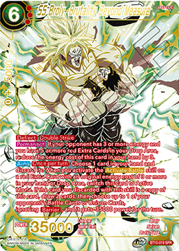 BT15-019 - SS Broly, Brutality Beyond Measure - Special Rare