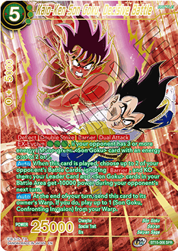 BT15-066 - Kaio-Ken Son Goku, Decisive Battle - Special Rare