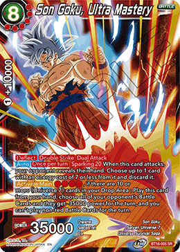 BT16-005 - Son Goku, Ultra Mastery - Super Rare