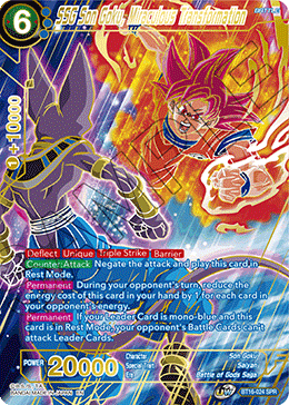 BT16-024 - SSG Son Goku, Miraculous Transformation - Special Rare