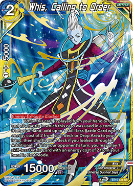 BT16-131 - Whis, Calling to Order - Super Rare