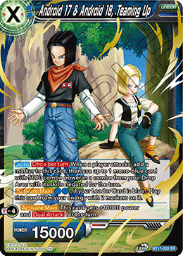 BT17-033 - Android 17 & Android 18, Teaming Up - Super Rare