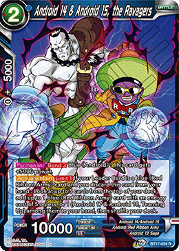 BT17-054 - Android 14 & Android 15, the Ravagers - Rare FOIL