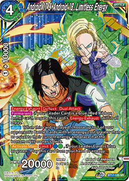 BT17-135 - Android 17 & Android 18, Limitless Energy - Super Rare