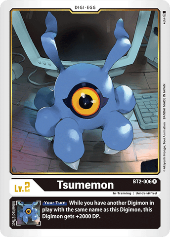 BT2-006 - Tsumemon - Rare