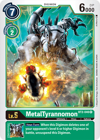 BT2-046 - MetalTyrannomon - Rare
