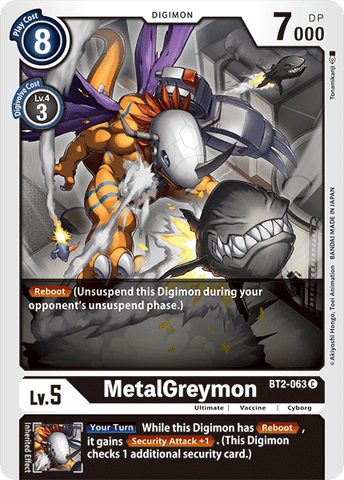 BT2-063 - MetalGreymon - Common