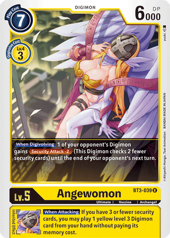 BT3-039 - Angewomon - Rare