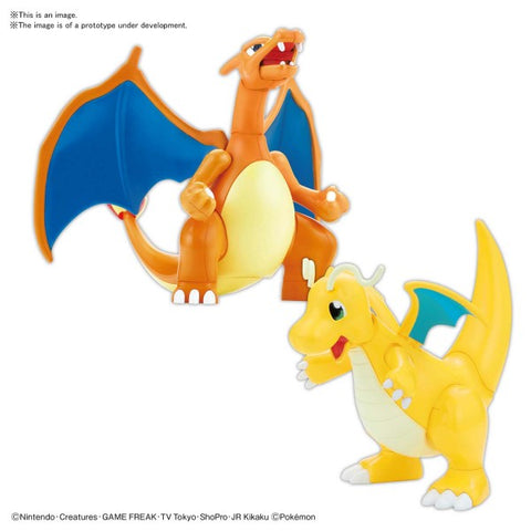 Pokemon - Charizard & Dragonite Model Kit
