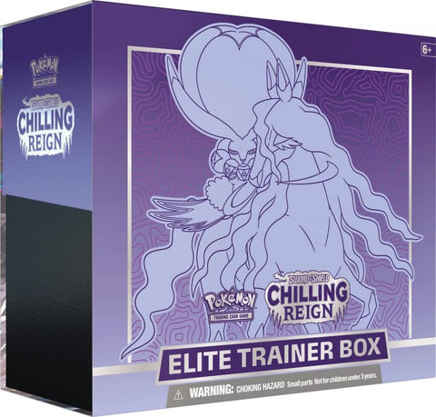 Pokemon TCG - Chilling Reign Elite Trainer Box - Shadow Rider Calyrex