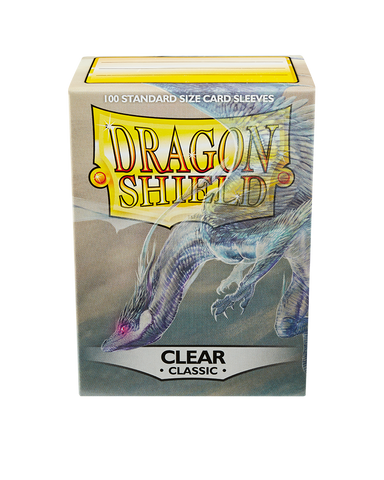 Dragon Shield - Standard Sleeves 100ct - Clear
