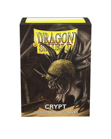 Dragon Shield - Standard MATTE DUAL Sleeves 100ct - Crypt
