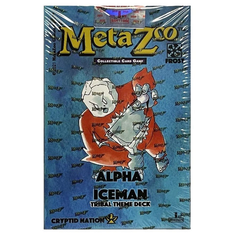 MetaZoo TCG - Cryptid Nation 2nd Edition Theme Deck - Alpha Iceman