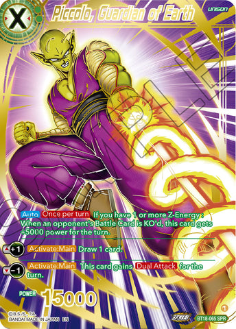 BT18-065 - Piccolo, Guardian of Earth - Special Rare
