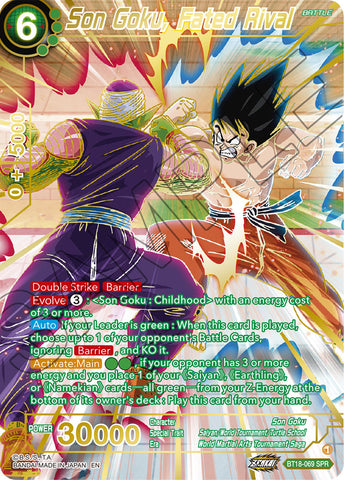 BT18-069 - Son Goku, Fated Rival - Special Rare