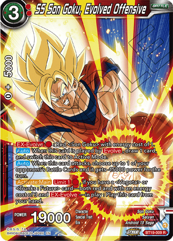 BT19-009 - SS Son Goku, Evolved Offensive - Rare FOIL