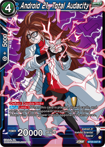 BT20-047 - Android 21, Total Audacity - Rare FOIL