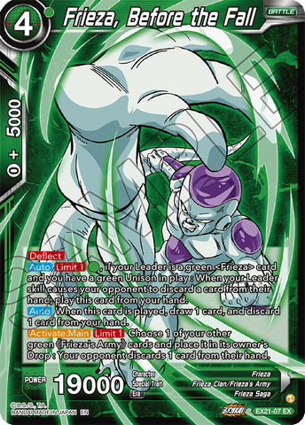 EX21-07 - Frieza, Before the Fall - Expansion Rare