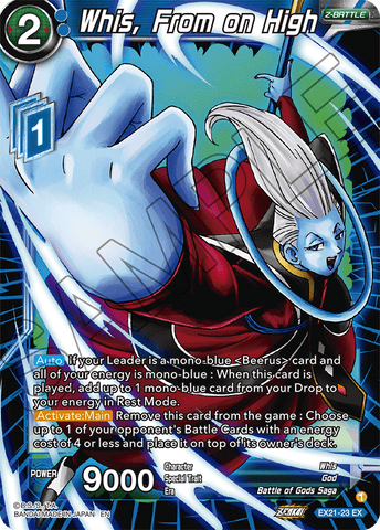 EX21-23 - Whis, From on High - Expansion Rare